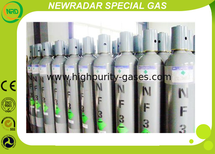 Nitrogen Trifluoride NF3 Electronic Gases With Tungsten Silicide , Non Flammable