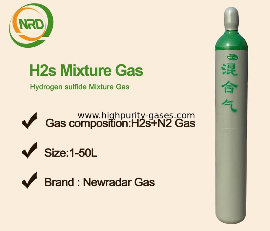 Sulfureted Hydrogen H2S 3N 99.9% Sulfane Sulfur hydride  Used As Fuel